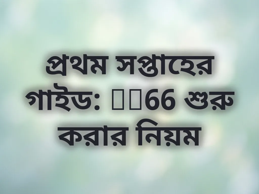 নতুন খেলোয়াড় গাইড